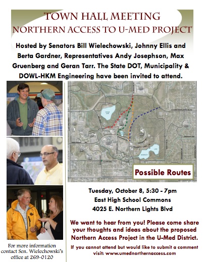 Town Hall Meeting October 8 5:30-7pm East High Commons