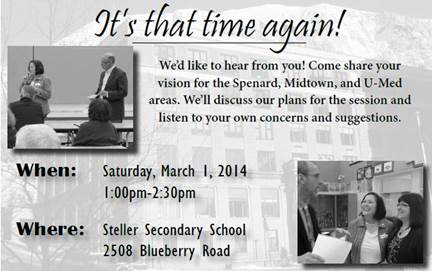 Please join us this Saturday for our Town Hall meeting!