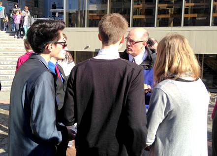Speaking with the inspirational youth activists from Alaska Youth for Environmental Action at their annual Civics and Conservation Summit