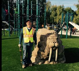 The community cleanup and renovation of David Green Park