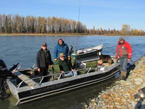 Rep. Josephson and the rest of the crew on the river.