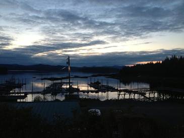 Hydaburg at dusk on Memorial Day, from a recent visit to the communities on Prince of Wales. Fitting beauty to honor the day.
