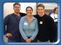 Press Secretary Jordan Marshall, Rep. Croft Aide Minta Montalbo and Rep. Berkowitz Aide Casey Fenton