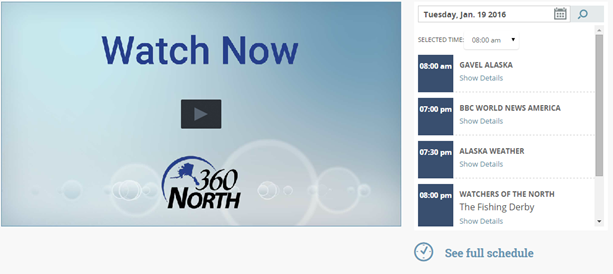 Watch presentations live at 360north.org to stay up to date and informed about the budget and many other issues facing the Legislature.