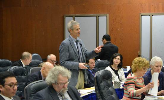 Rep. Claman speaking about SB 91.