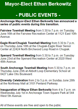 Join Mayor-Elect Ethan Berkowitz at community meetings throughout the month of June!