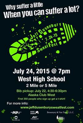 Join Mayor Ethan Berkowitz and me to show our support for Jeff Dusenbury and safe cycling at a run this Friday to honor Jeff