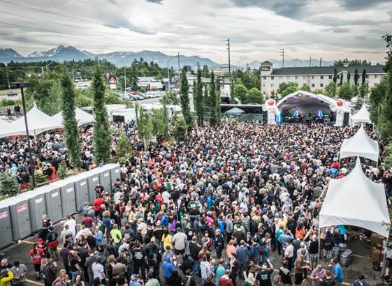 Moose’s Tooth 20th Anniversary concert with Wu-Tang Clan. 