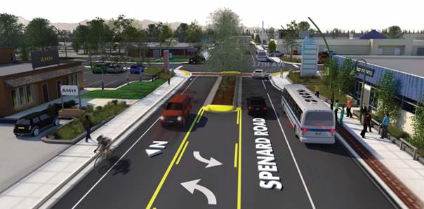 Spenard Rd & 27th Ave Perspective Rendering 