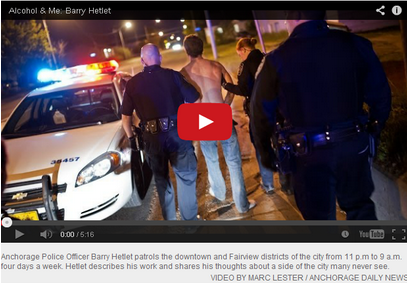 An interesting video about the work our police officers do in Anchorage.