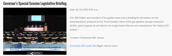 Watch committee hearings using 360north.org or check out the links I provide below. 