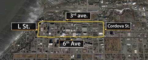 The foot patrol boundary