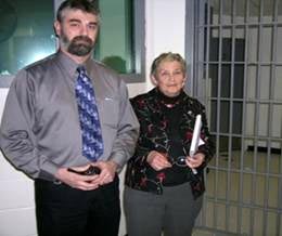 Rep. Doll tours Lemon Creek Prison with Prison Superintendent Scott Wellard 