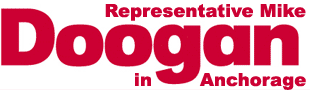 Rep. Mike Doogan in Juneau