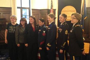 Proud to be honoring Alaska?s women veterans.