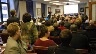 Packed house at the Save Our Schools Forum