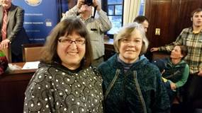 Rep. Drummond and Suzi Lowell