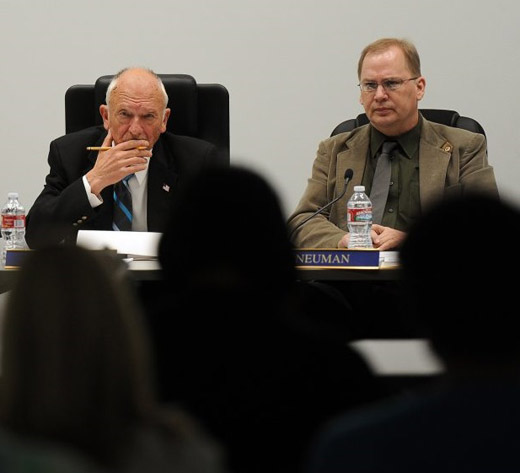 Rep. Steve Thompson, and Rep. Mark Neuman, Co-Chairs of the House Finance Committee.