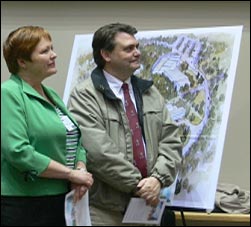 Ellis and Gardner at UAA dedication