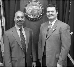 Rep. Gara and Senator Johnny Ellis