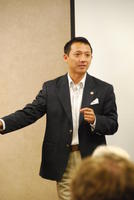 Rep. Kawasaki at Fahrenkamp Lunch