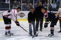 Kawasaki Puck Drop Ice Dogs