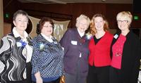 With fabulous women legislators who served before me: Sally Smith, Susan Sullivan, Arliss Sturgulewski & Fran Ulmer