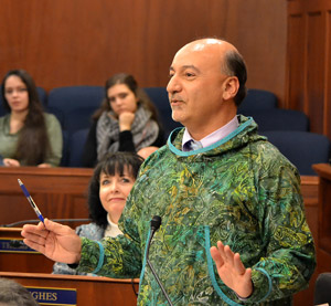 Speaking on the House Floor