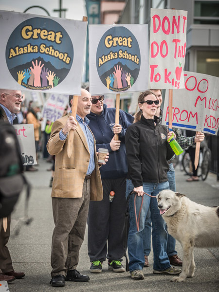Rally in support of Education Funding
