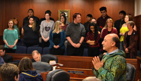 Introducing FFCA members to the legislature this year