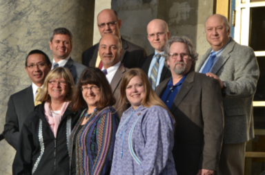 The House Democratic Caucus on their last day with Rep Kerttula.