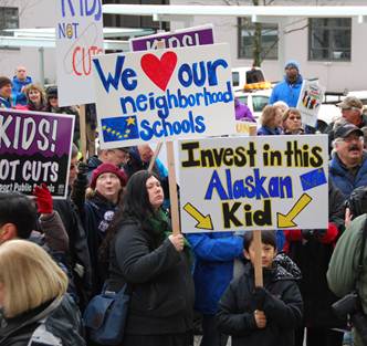 Save Our Schools Rally - Feb. 17, 2014