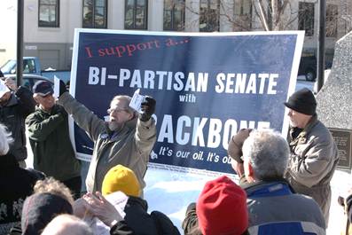Fairbanks Stop the Giveaway Rally