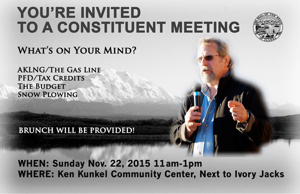 Constituent Meeting Information for Nov 22