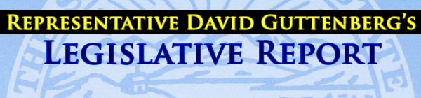 Rep. Guttenberg's Legislative Report image