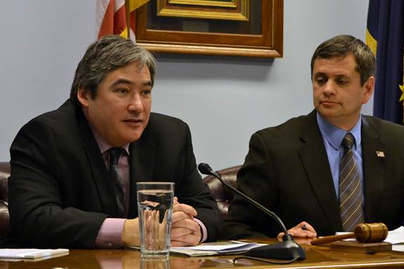 Reps. Sam Kito III and Chris Tuck