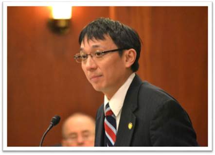 Rep. Scott Kawasaki (D-Fairbanks) speaking on the floor of the Alaska House of Representatives on March 31, 2015
