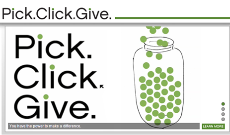 Learn more about the Pick.Click.Give program here