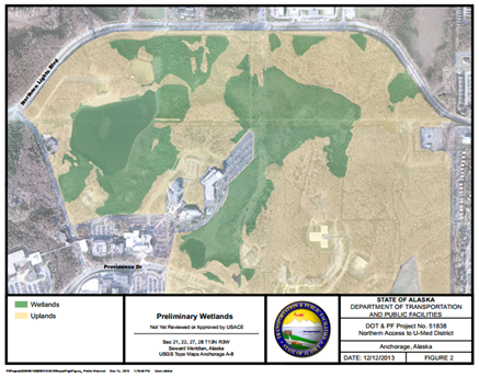 A December Project Update and the above Wetlands Delineation map is available at DOWL/HKM?s project website