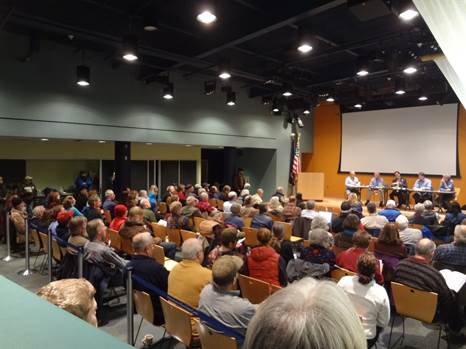 Hundreds of people packed public hearings on HB 77 this fall
