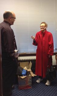 Elderly Stateswoman, Katie Hurley