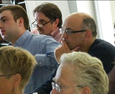 Listening at the Open House for the UMed/Northern Access Road project