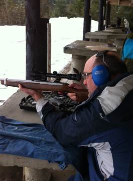 Target shooting at the Juneau Gun Club