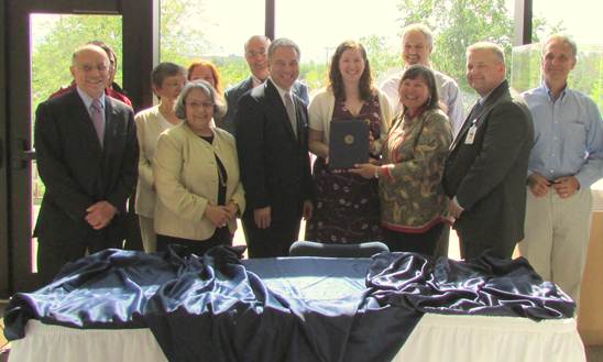 At the bill signing of SB 88 with Governor Parnell and other legislators. 