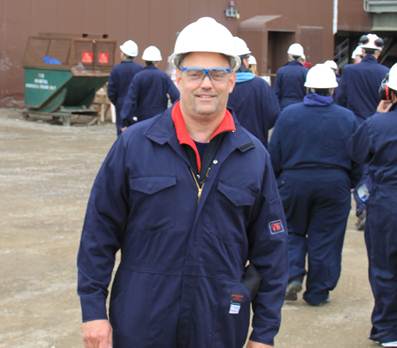 Touring the Kuparuk oil field on the North Slope