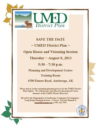 Don't forget! The third U-Med Visioning Meeting is tomorrow from 5:30-7:30 at 4700 Elmore Road