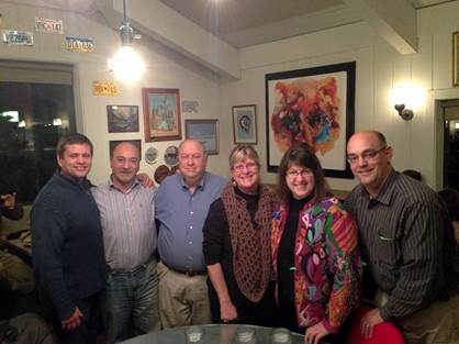 Some members of the House Democratic Caucus met up in Anchorage!