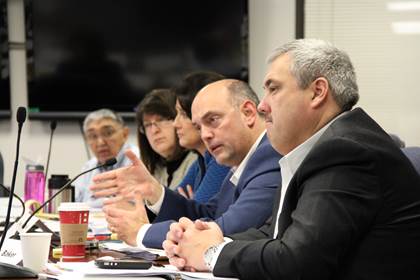 Addressing the House Finance Subcommittee of the Department of Education and Early Development