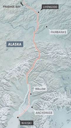 The Governor?s gasline proposal seeks to bring gas from the North Slope down to Nikiski for export potential 