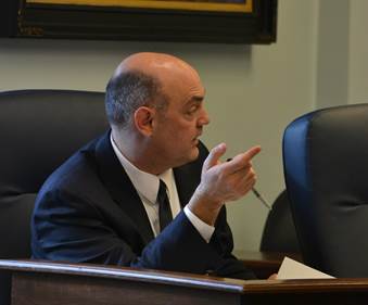 Discussing the challenging vote on the minimum wage with my colleagues